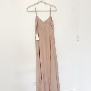 Show me your mumu light pink chiffon dress